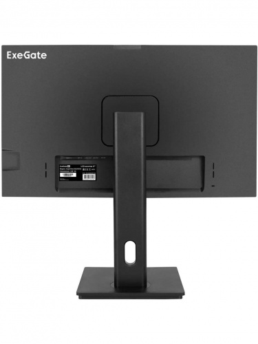 Монитор ExeGate 27" EA2707CA SuperView {IPS 2560x1440 75Hz 5ms 16:9 250cd 1000:1 178/178 HDMI DisplayPort USB webcam AudioOut HAS pivot} [EX298883RUS] фото 9