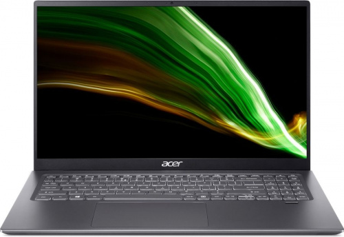 Ноутбук Acer Swift 3 SF316-51-71DT 16.1" FHD IPS/Core i7-11370H/16GB/512GB SSD/Iris Xe Graphics/None (Boot-up only)/NoODD/серый (NX. ABDER.009)