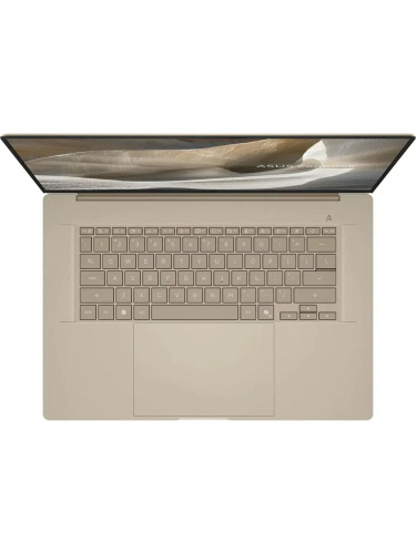 Ноутбук ASUS Zenbook A16 UX3607OA-SQ013W, 16" (2880x1800) OLED 120 Гц/Qualcomm Snapdragon X2 Elite Extreme X2E-94-100/48 ГБ LPDDR5X/1024 ГБ SSD/Qualcomm Adreno/Windows 11 Home, Бежевый (90NB17W1-M003T0) фото 2