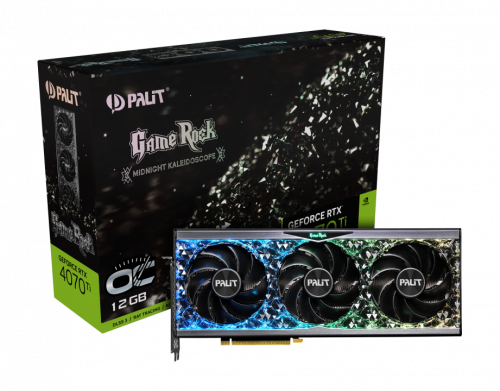 Видеокарта Palit NVIDIA GeForce RTX 4070 Ti GameRock OC Ret (NED407TU19K9-1045G) фото 2