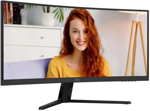 Монитор AOC 34" CU34B3E 1500R, VA UWQHD, 1/4ms, 120Hz, черный фото 13