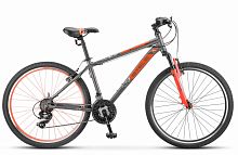 Горный велосипед STELS Navigator 500 V 26 F020 (2022) 18" серый/красный (требует финальной сборки)
