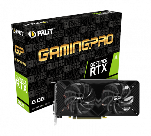 Видеокарта Palit GeForce RTX 2060 GamingPro 6GB NE62060018J9-1062A фото 8