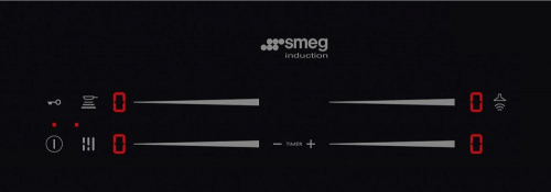 Индукционная варочная панель Smeg SI1F7845B, черный фото 2