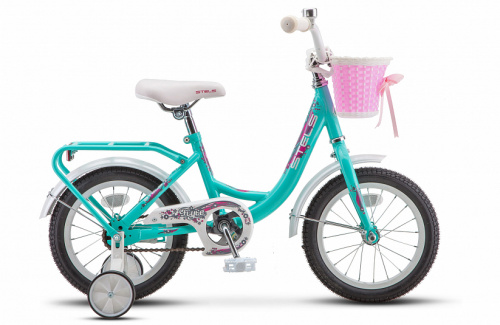 Детский велосипед STELS Flyte Lady 16 Z011 (2021) бирюзовый  (требует финальной сборки)